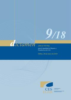 Dictamen 9/18  sobre el VII Plan para la Igualdad de Mujeres y Hombres en la CAE 